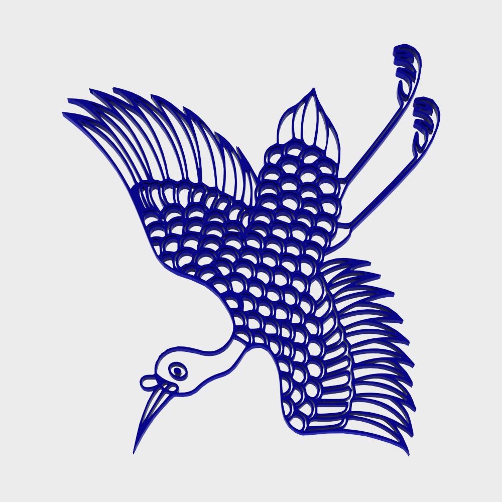 Elegant Low-Polygon Air Dancer 3D Model