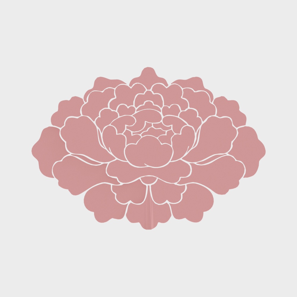 Peony pattern on Qing Dynasty porcelain 3
