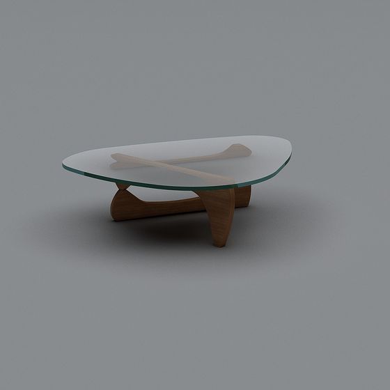 Noguchi Coffee Table 3D model