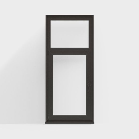 Urban Window Low-Polygon 3D model