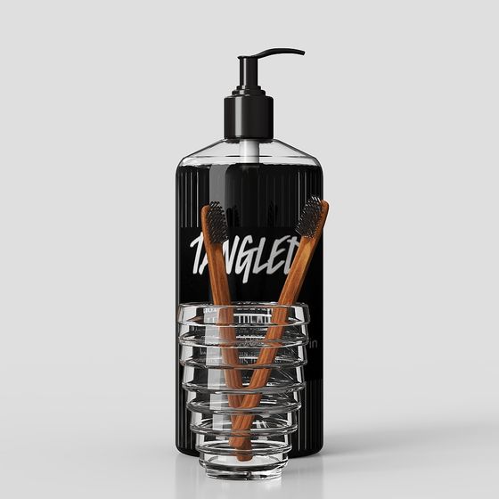 Minimalist Toothbrush Holder 3D model