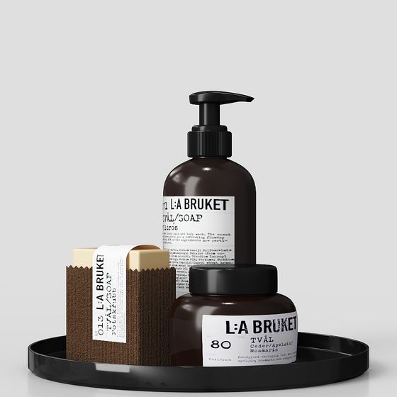 L:A Bruket Bathroom Set 3D model