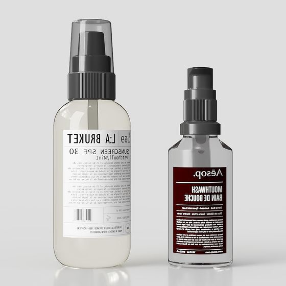 Modern Low-Poly Bottle 3D Model for Various Uses