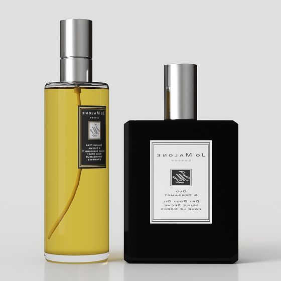 Elegant Perfume Bottle 3D model for Modern Design