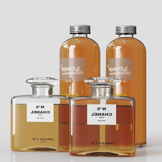 Elegant High-Detail Realism Perfume Bottle 3D model