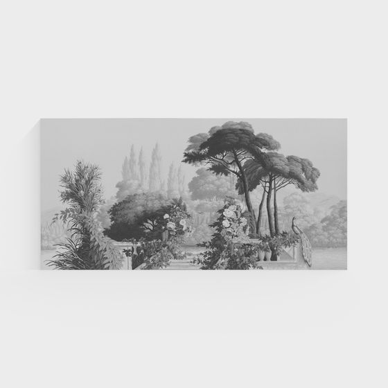 Dream Garden 3D model - Nature Inspired