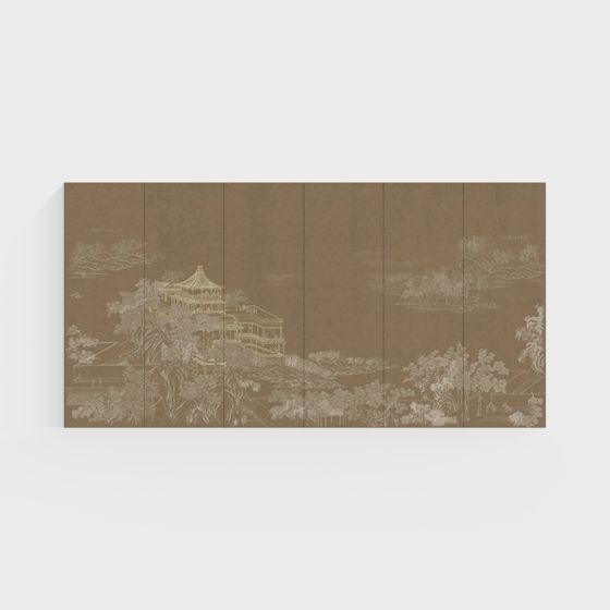 Ancient Style Pavilion 3D model