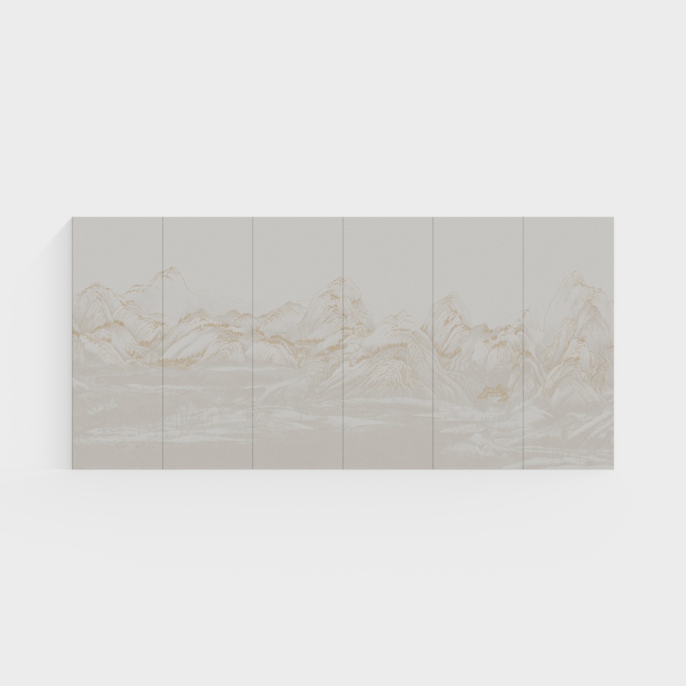 Nolan Mural - Majestic Landscape