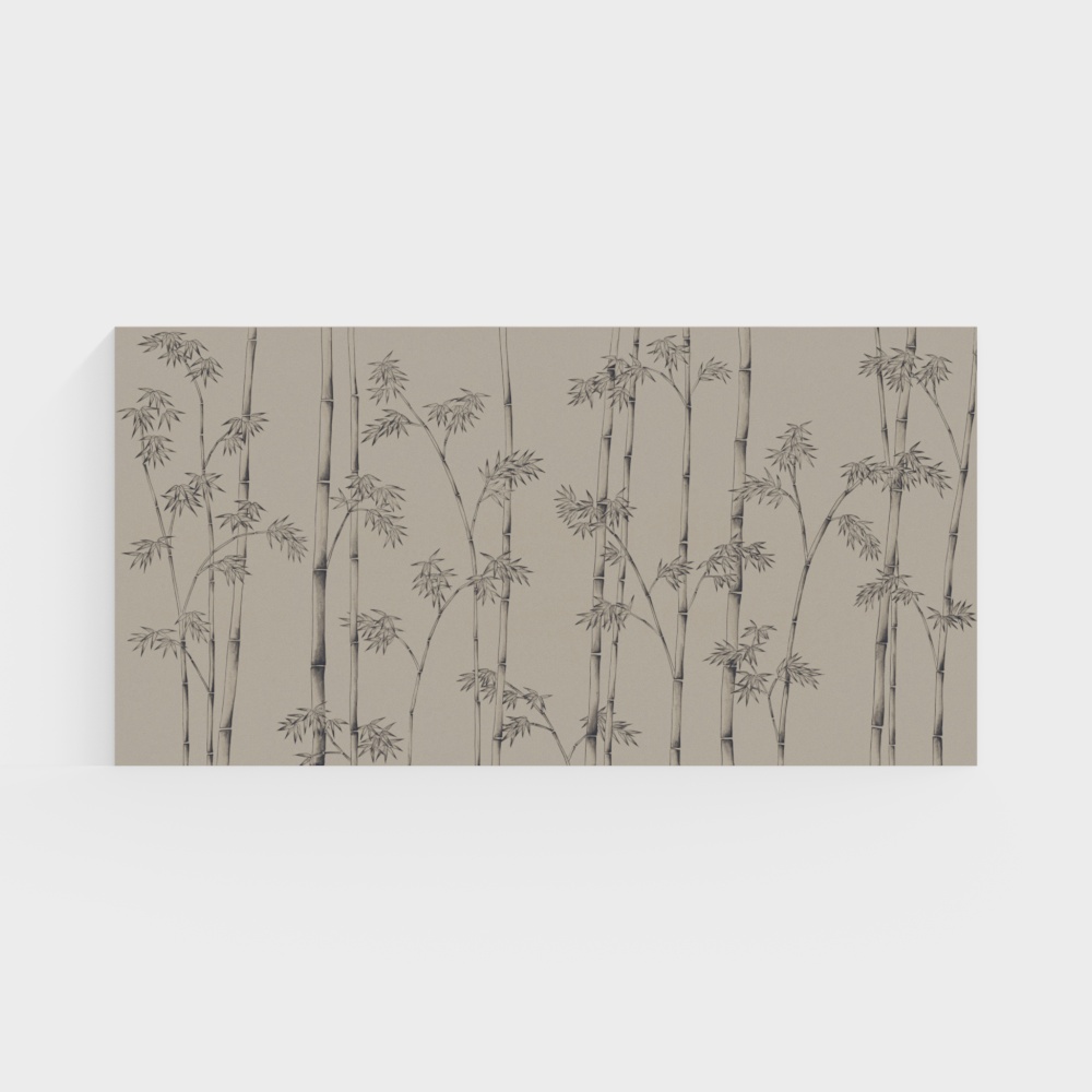 Nolan 벽화 - 대나무