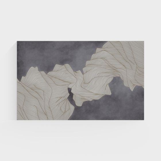 Ethereal Mountain Range 3D model