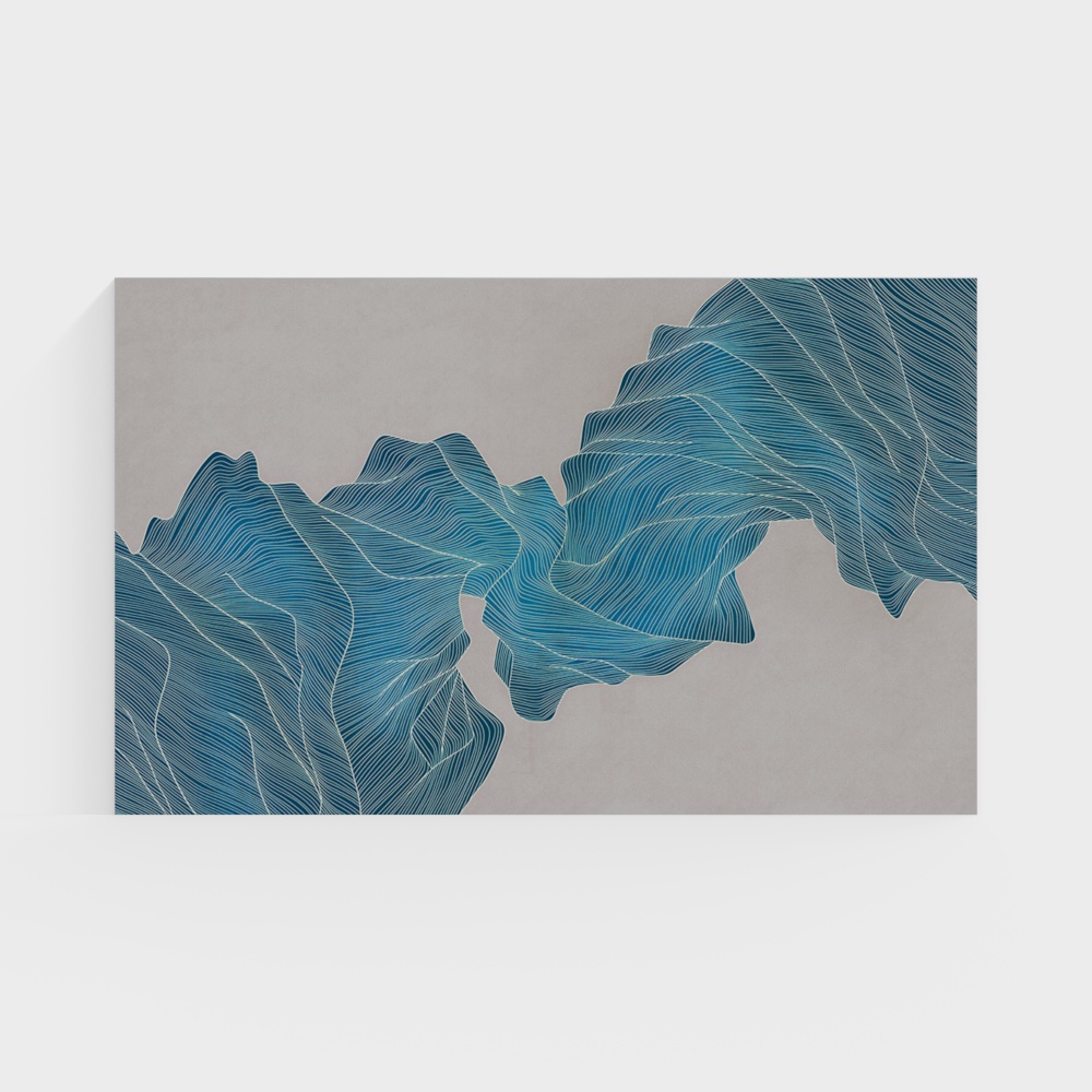 Nolan Mural - Abstract Art