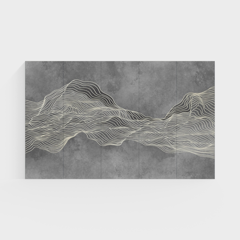 Nolan Mural - Abstract Art