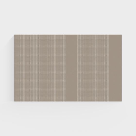 Low Poly Beige Wall 3D model