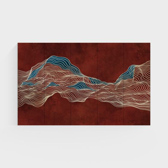 Waves Dance 3D model