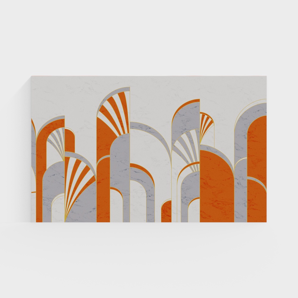 Nolan Mural - Abstract Art