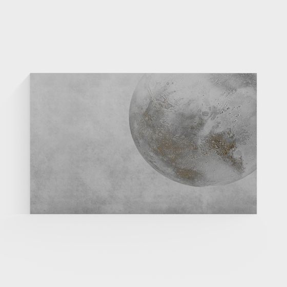 Lunar Surface 3D Model for Creative Projects