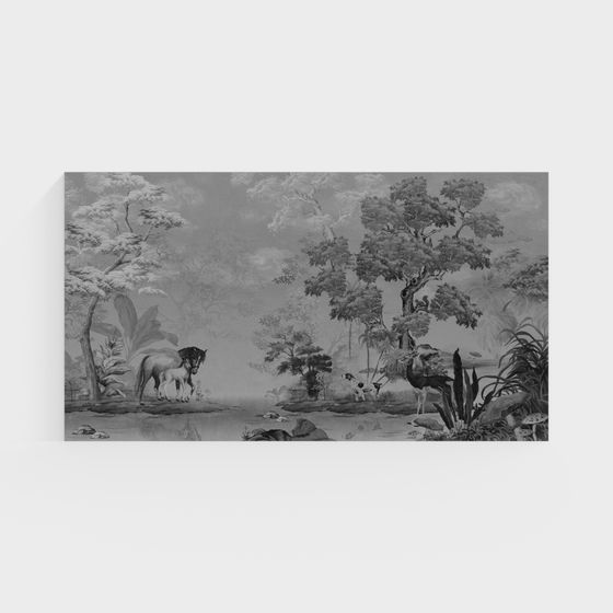 Forest Song Low-Poly 3D Model for Creative Projects