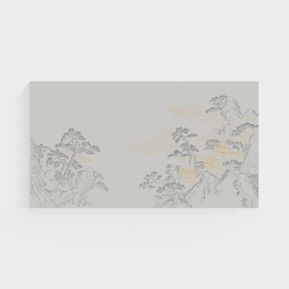 Nolan Mural - Majestic Landscape