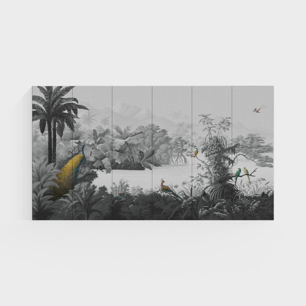 Натуральная картина - Тропический дождевой лес