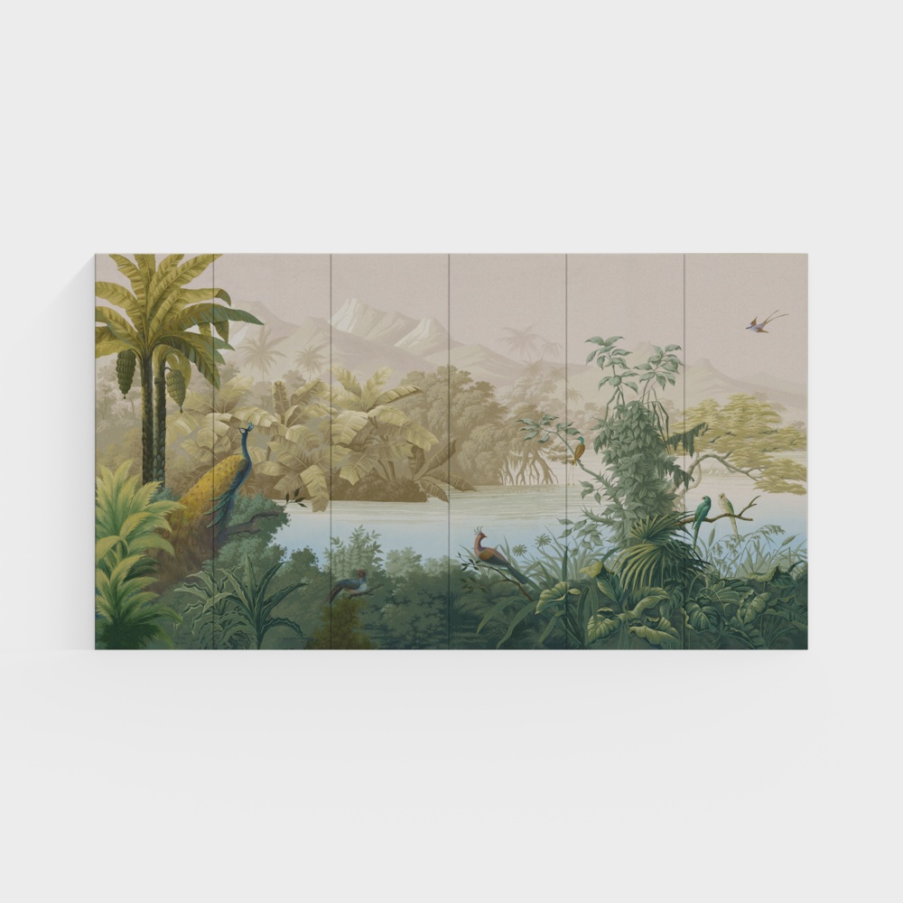 Nolan Mural - Tropical Rainforest