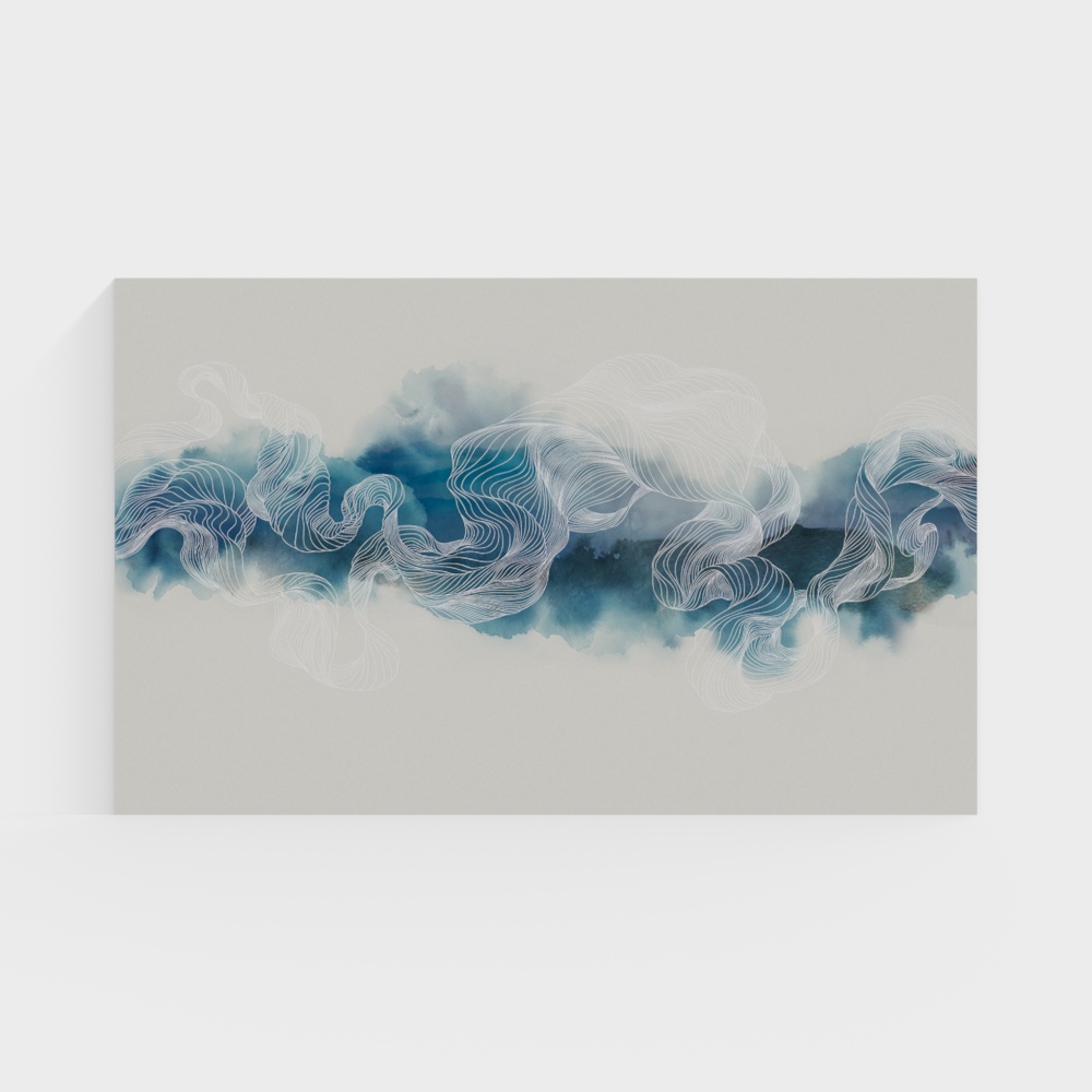 Nolan Mural - Abstract Art