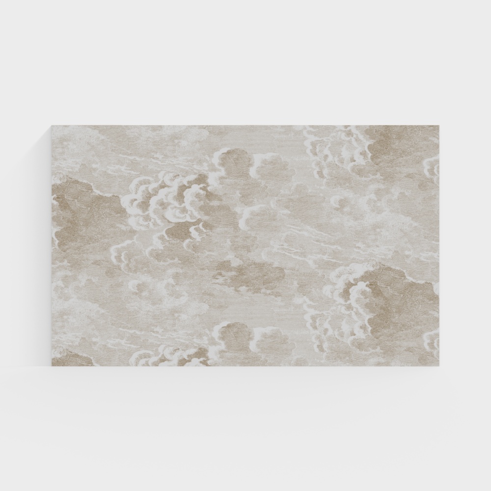 Nolan Mural - Waves and Clouds