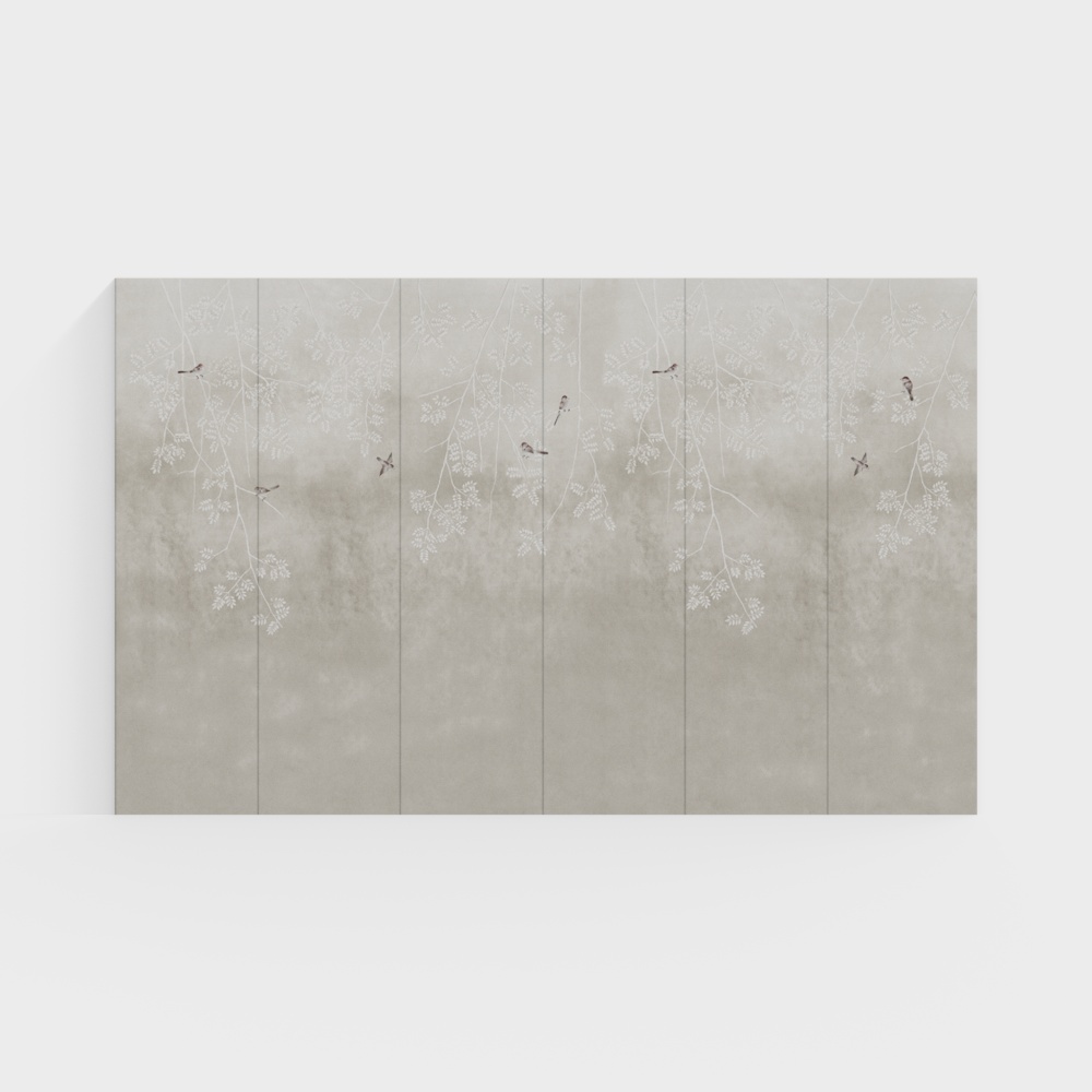 Nolan Mural - Plants with Flowers