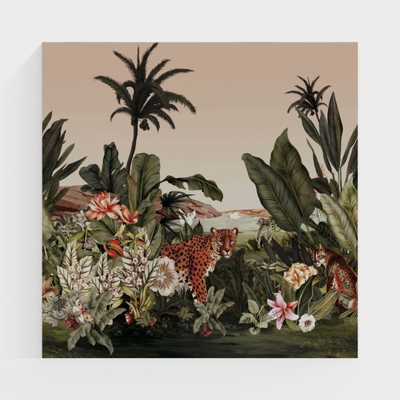 ノーラン壁画 - 熱帯雨林