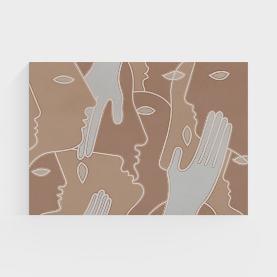 Abstract Dialogue 3D model