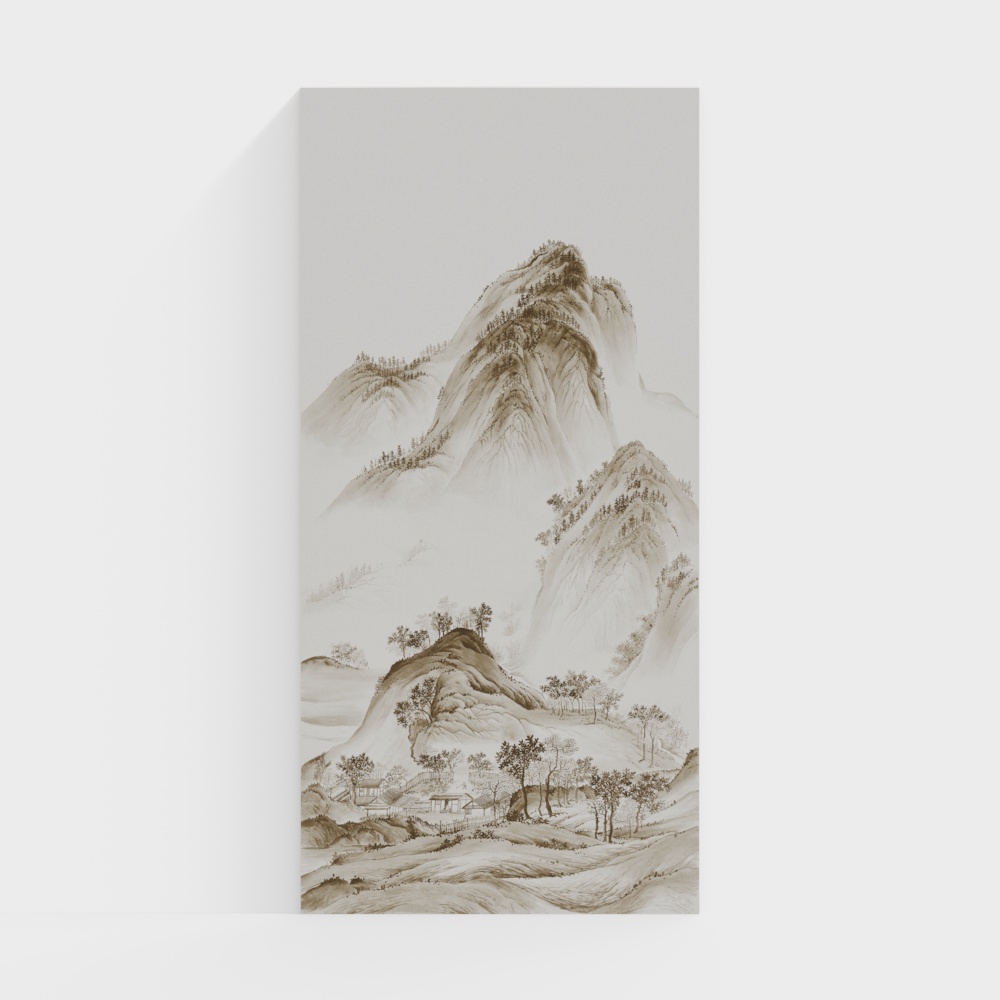 Irish Wall Fabric Mural - Restaurant Background Wall