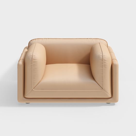 Cozy Corner Sofa 3D model for Modern Interiors