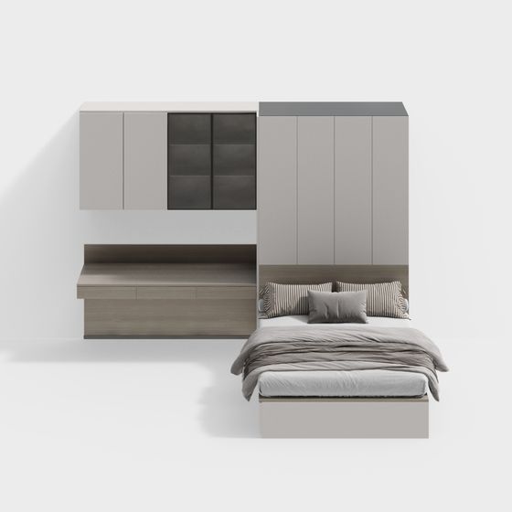 Urban Rest Bed 3D model for Creative Projects