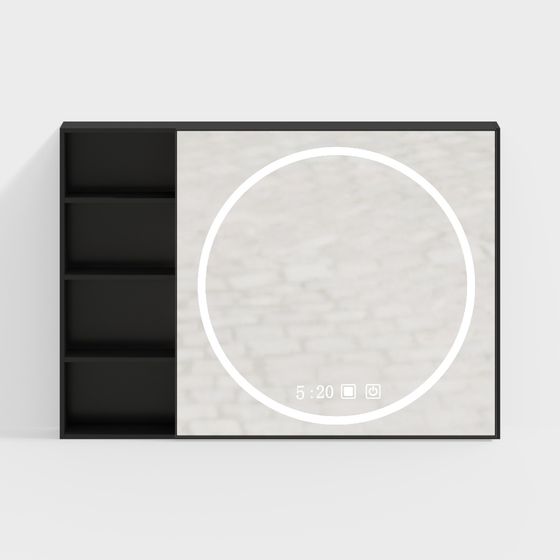 City Window 3D model for Modern Design