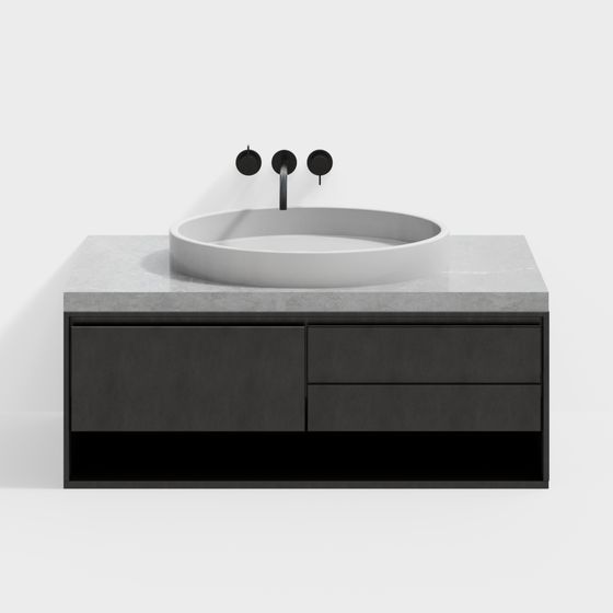 Urban Bathroom Vanity 3D model