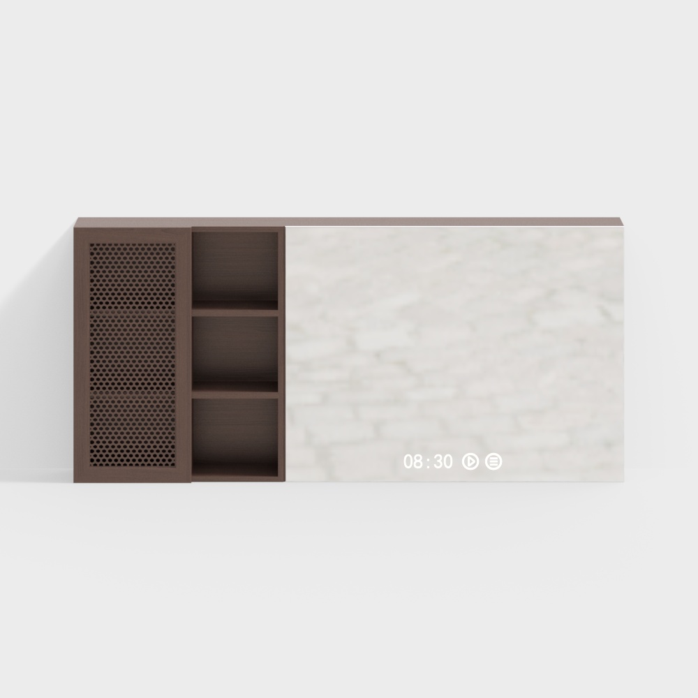 와비사비 거울장