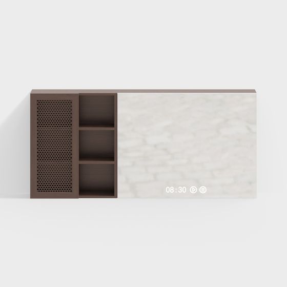 와비사비 거울장