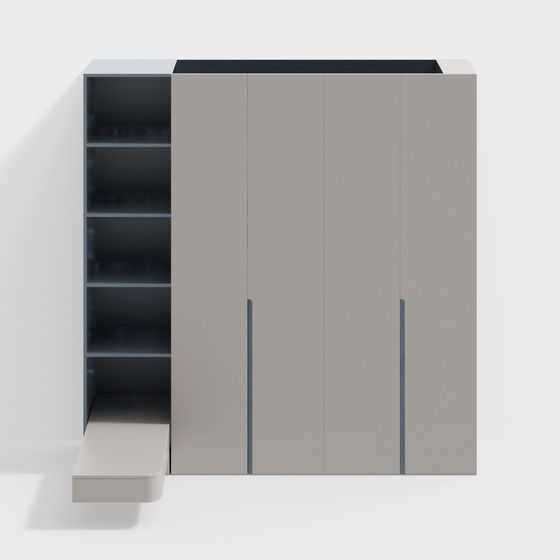 Urban Storage Cabinet 3D model