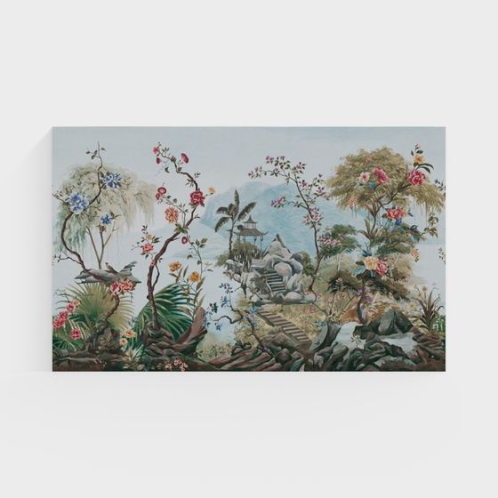 Dreamlike Garden 3D model