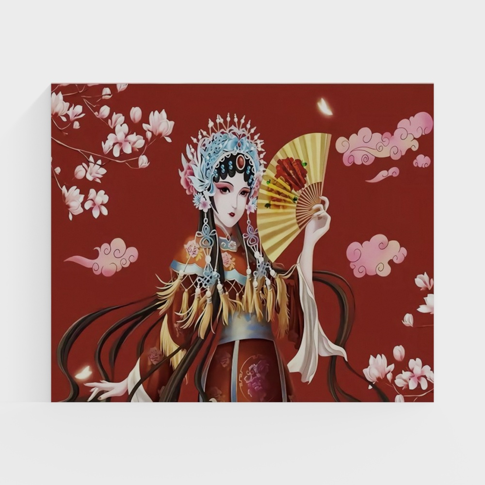 Oriental Fairy 3D model with Unique Aesthetic