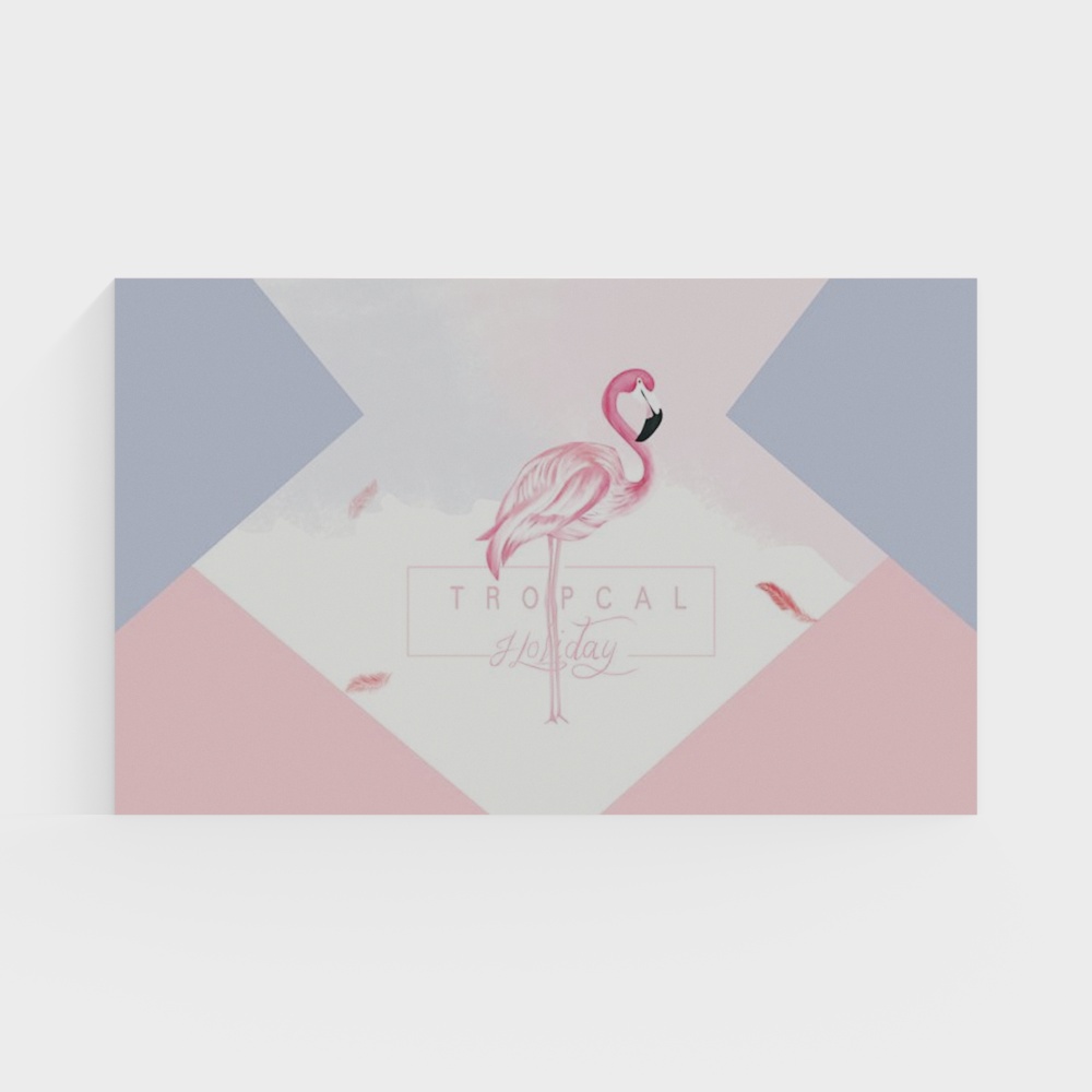 Nolan Mural - Flamingo