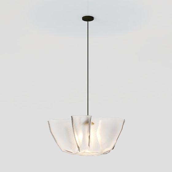 Unique Low-Poly Chandelier 3D model for Modern Interiors