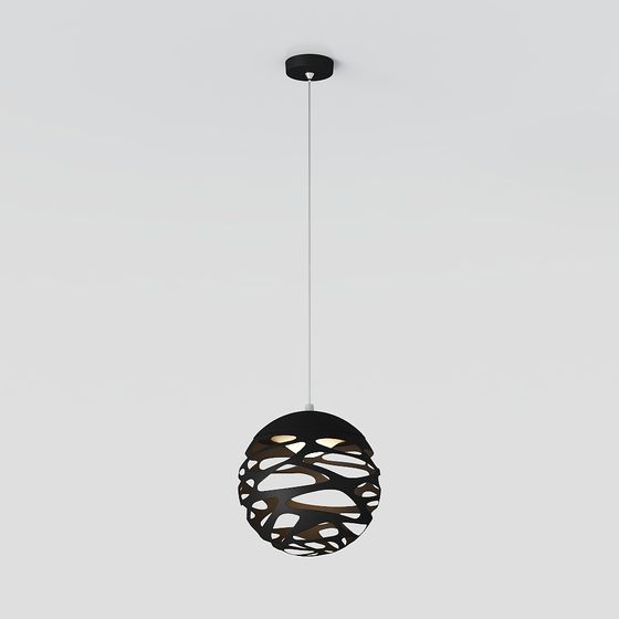 Unique Low-Polygon Pendant Light 3D Model