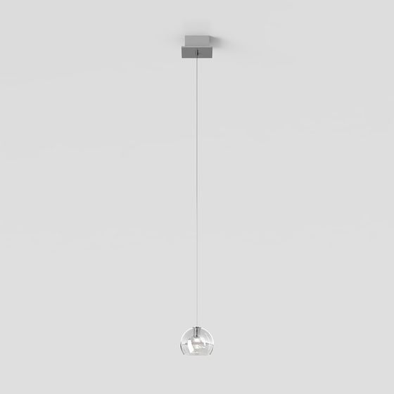 Modern Geometric Pendant Light 3D model