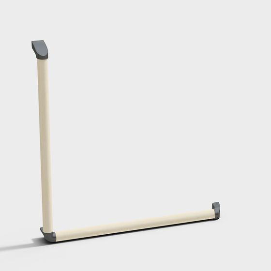 L-Shaped Metal Bracket 3D model for Creative Projects