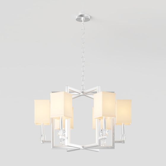 Elegant Modern Pendant Light 3D model