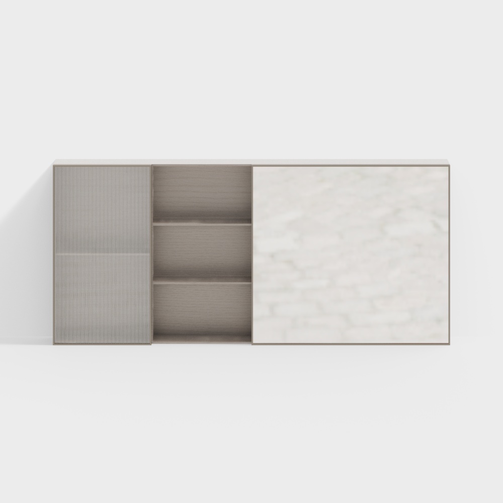 새로운 중국 스타일의 거울 캐비닛