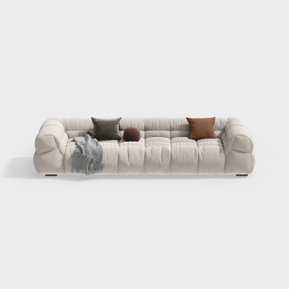 Modern cream sofa
