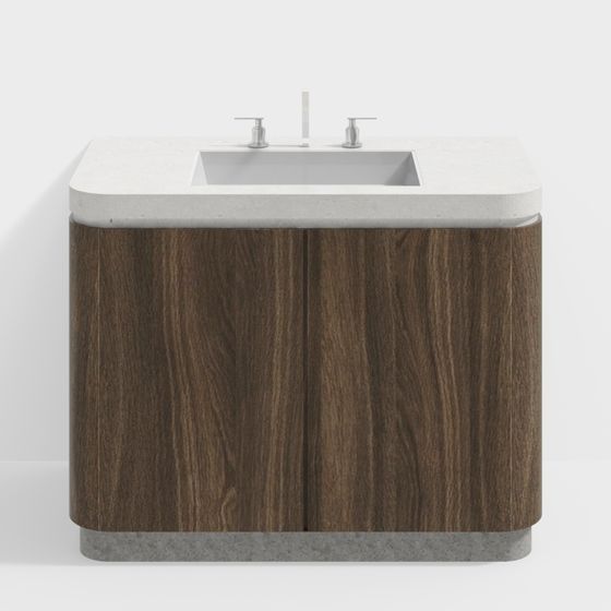 Urban Light Bathroom Cabinet 3D model for Modern Spaces