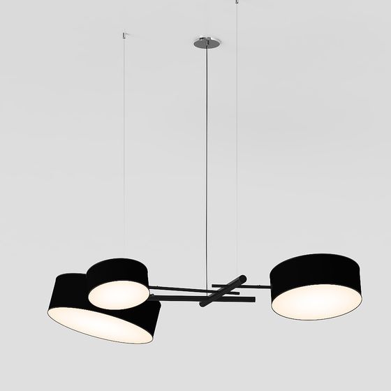 Urban Glow Modern Minimalist Pendant Light 3D model