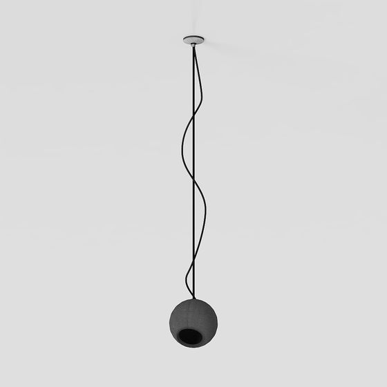 Elegant Minimalist Hanging Light 3D model